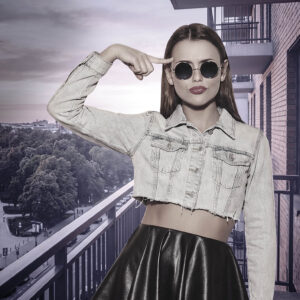 Chamarra de Mezclilla Zara